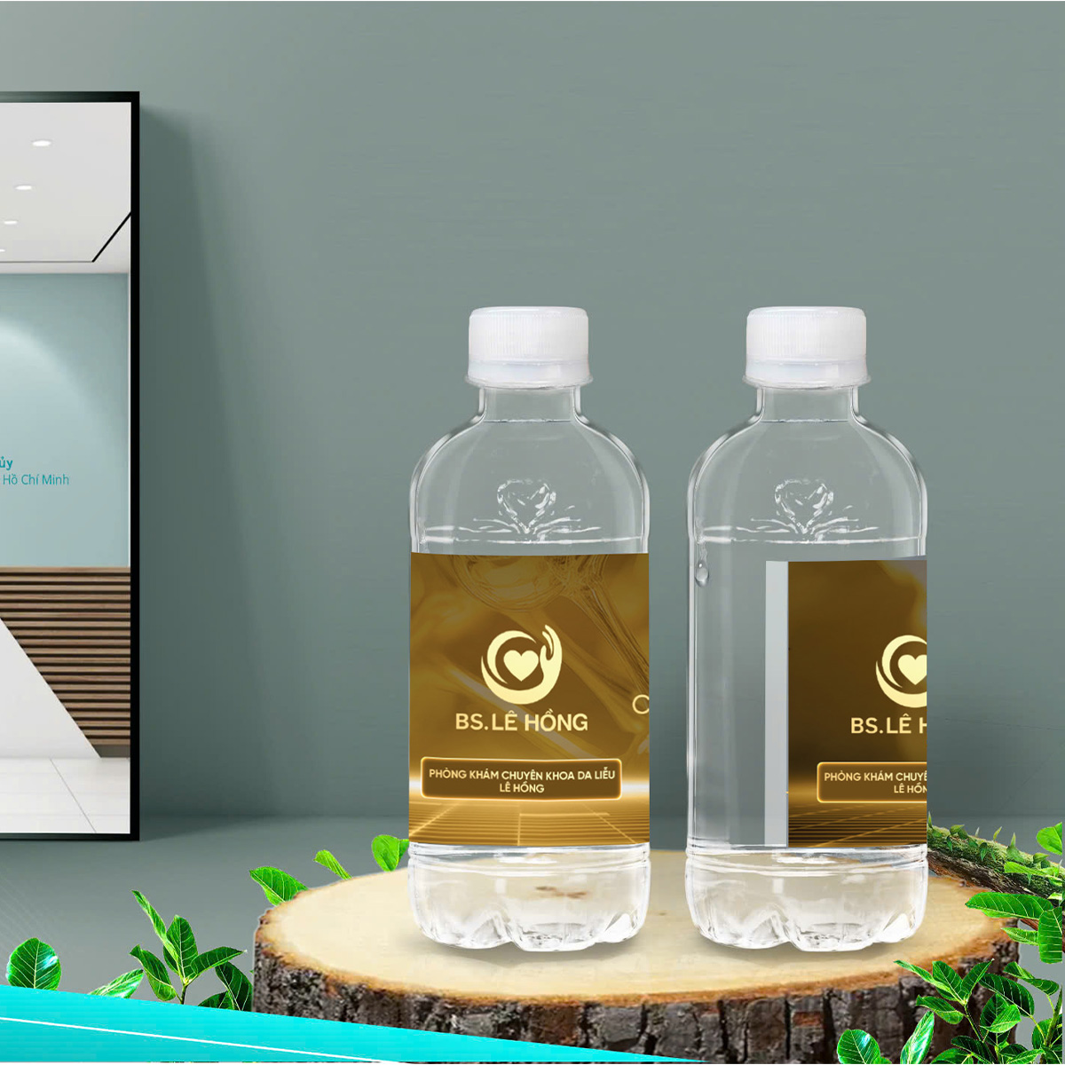 Gia công nước đóng chai 250ml - BS. Lê Hồng